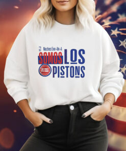 Detroit Pistons 2024 Noches Ene-Be-A Training Somos Los Pistons Tee Shirt