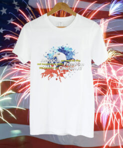 Eagle America we must be free not because we claim freedom but because we cherish it Tee Shirt