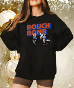 Evan Bouchard Edmonton Oilers Bouch Bomb Tee Shirt