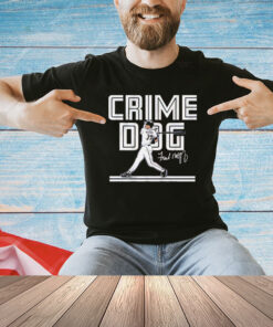 Fred Mcgriff Crime Dog Toronto signature T-Shirt