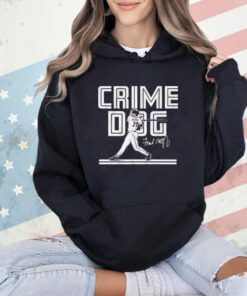 Fred Mcgriff Crime Dog Toronto signature T-Shirt