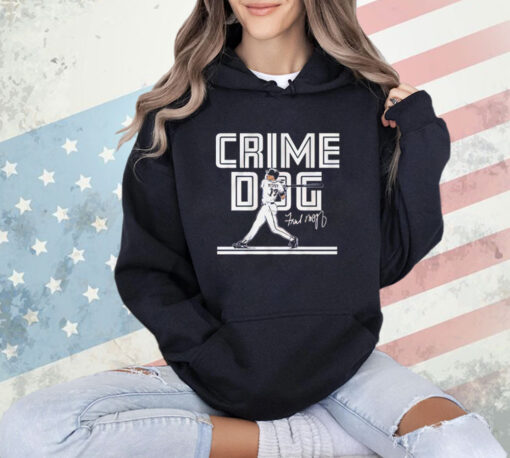 Fred Mcgriff Crime Dog Toronto signature T-Shirt