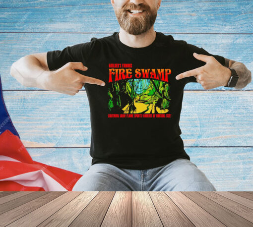 Guilder’s Famous Fire Swamp lightning sand flame spurts rodents of unusual size Tee Shirt