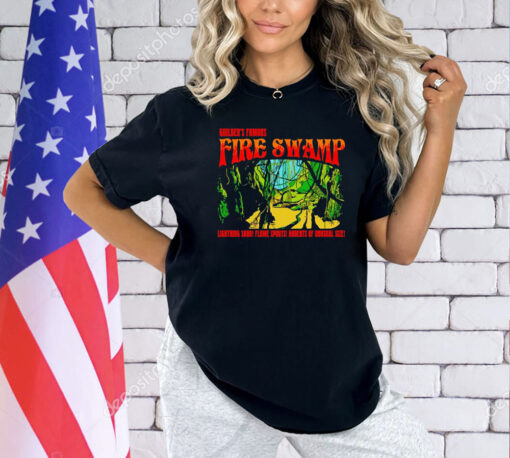 Guilder’s Famous Fire Swamp lightning sand flame spurts rodents of unusual size Tee Shirt