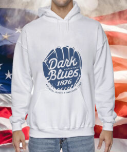 Hartford Dark Blues Connecticut Vintage Defunct Baseball Teams Hoodie Shirt