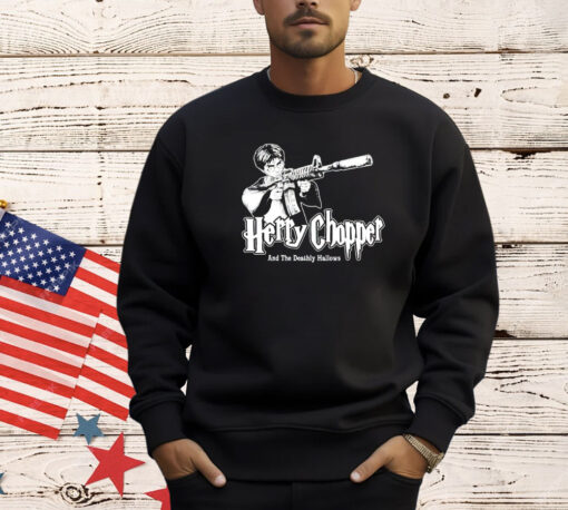 Herry Chopper and The Deathly Hallows Tee Shirt