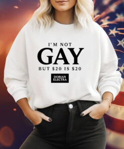 I’m not gay but $20 is $20 i made $20 at the dorian electra concert Tee Shirt