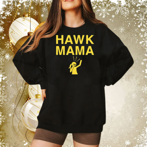 Iowa Hawk Mama Tee Shirt