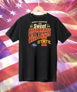 Iowa State Cyclones Sweet Sixteen 2024 Tee Shirt