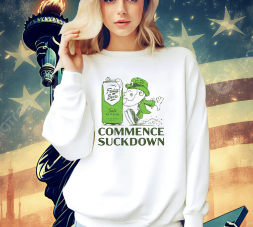 Irish Suckdown Friday Bear St Patrick’s Day T-Shirt