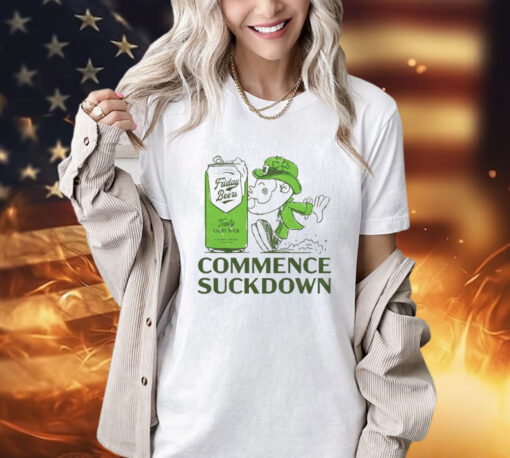 Irish Suckdown Friday Bear St Patrick’s Day T-Shirt