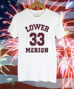 Jason Heyward wearing lower 33 merion Tee Shirt