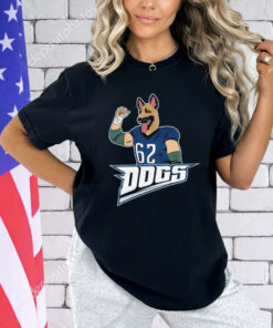 Jason Kelce Philadelphia Eagles #62 dogs T-Shirt