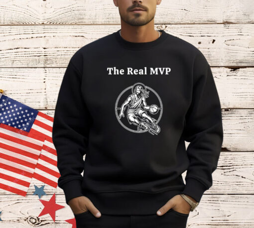 Jesus the real MVP basketball T-Shirt