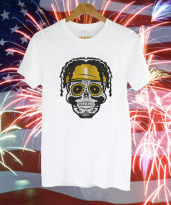 Justin Fields Pittsburgh Sugar Skull Tee Shirt