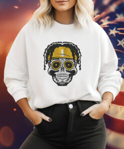 Justin Fields Pittsburgh Sugar Skull Tee Shirt