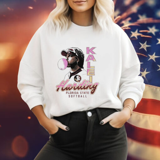 Kalei Harding what’s poppin’ Florida State Softball Tee Shirt