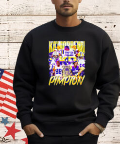 Ka’morreun Pimpton LSU Tigers poster T-Shirt