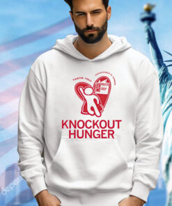 Knockout hunger thank you knoqueando el hambre T-shirt