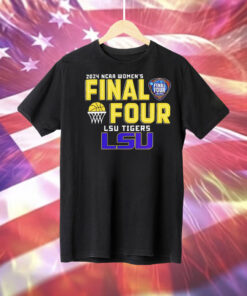 LSU Tigers 2024 NCAA Women’s Final 4 Tee Shirt