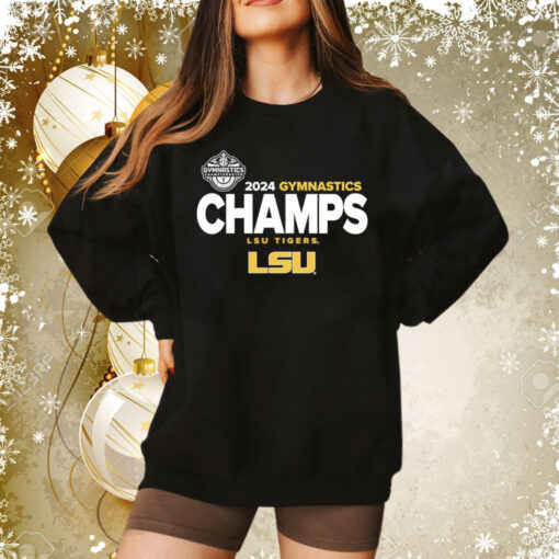 LSU Tigers 2024 SEC Women’s Gymnastics Tournament Champions Tee Shirt