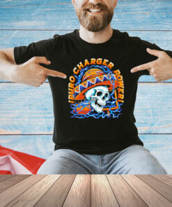 La Chargers Puro Charger Power Mexican Skull Tee Shirt