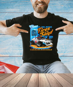 Landon Huffman class by the water tires in the sand T-Shirt