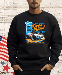 Landon Huffman class by the water tires in the sand T-Shirt