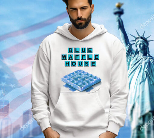 Men’s Blue Waffle House T-Shirt