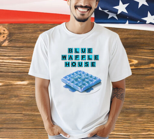 Men’s Blue Waffle House T-Shirt