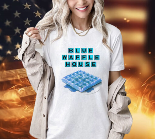 Men’s Blue Waffle House T-Shirt