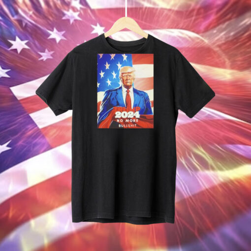 Men’s Trump 2024 no more bullshit T-Shirt