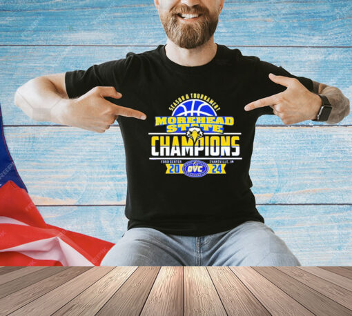 Morehead State Eagles Season & Tournament Champions 2024 T-Shirt