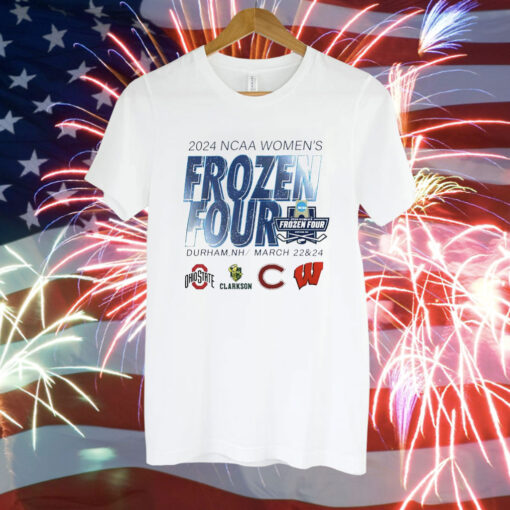 National Collegiate Women’s Ice Hockey Championship Frozen Four 2024 Tee Shirt