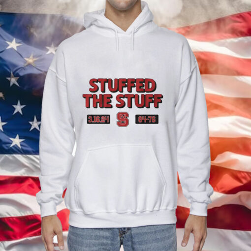 Nc State Basketball Stuffed The Stuff Hoodie Shirt