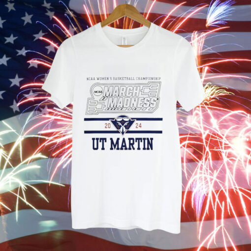 Ncaa Women’s Basketball 2024 UT Martin To Host March Madness Champions Logo Tee Shirt