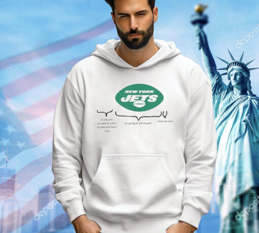 New York Jets oh boy am i excited to watch my favorite team play T-Shirt