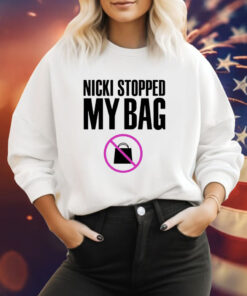 Nicki Stopped my bag Tee Shirt