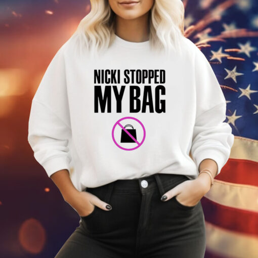 Nicki Stopped my bag Tee Shirt