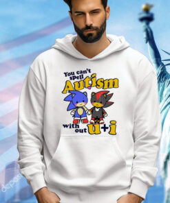 Nicky Sonic And Shadow You Can’t Spell Autism Without U+I T-Shirt