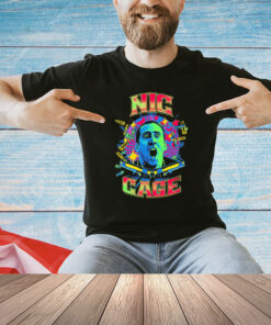 Nicolas Cage head vintage T-shirt