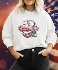 Oklahoma Sooners 2024 Big 12 Women’s Gymnastics Champions Tee Shirt