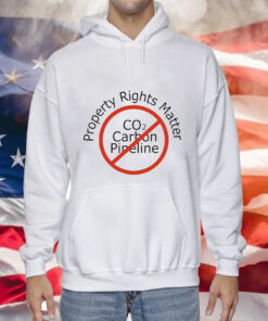 Property rights matter co2 carbon pipeline Tee Shirt