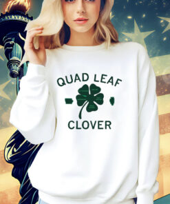 Quad leaf clover shirt