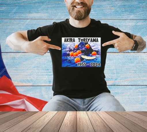 RIP Akira Toriyama 1955 2024 Dragon Ball Z T-Shirt