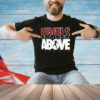 Roman Reigns Levels Above T-Shirt
