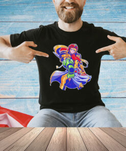 Samus Aran from Metroid Full Armor Hunter T-Shirt