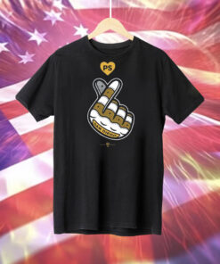 San Diego Finger Heart Tee Shirt
