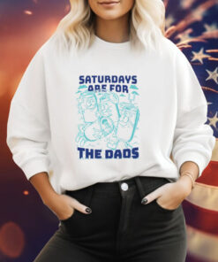 Saturdays are for the dads football Tee Shirt