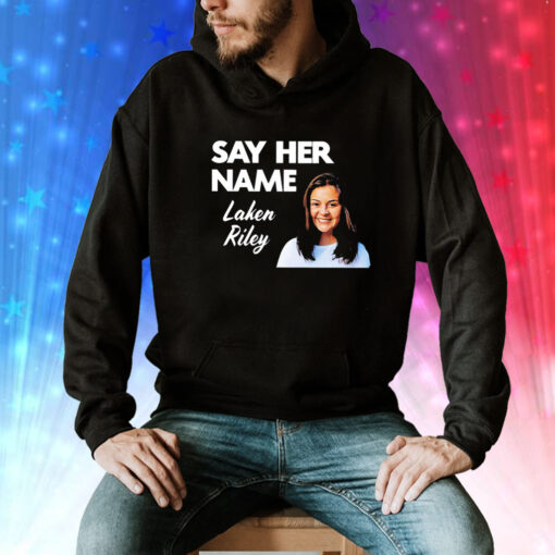 Sebastian Gorka say her name Laken Riley Tee Shirt